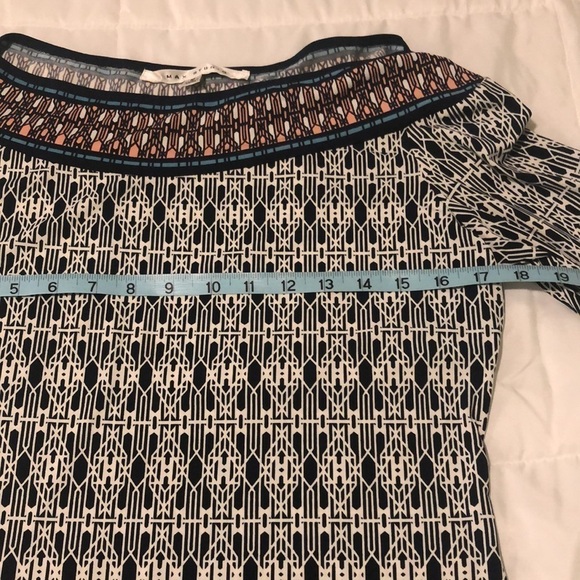 Max Studio printed dress with detailed design - Picture 3 of 8